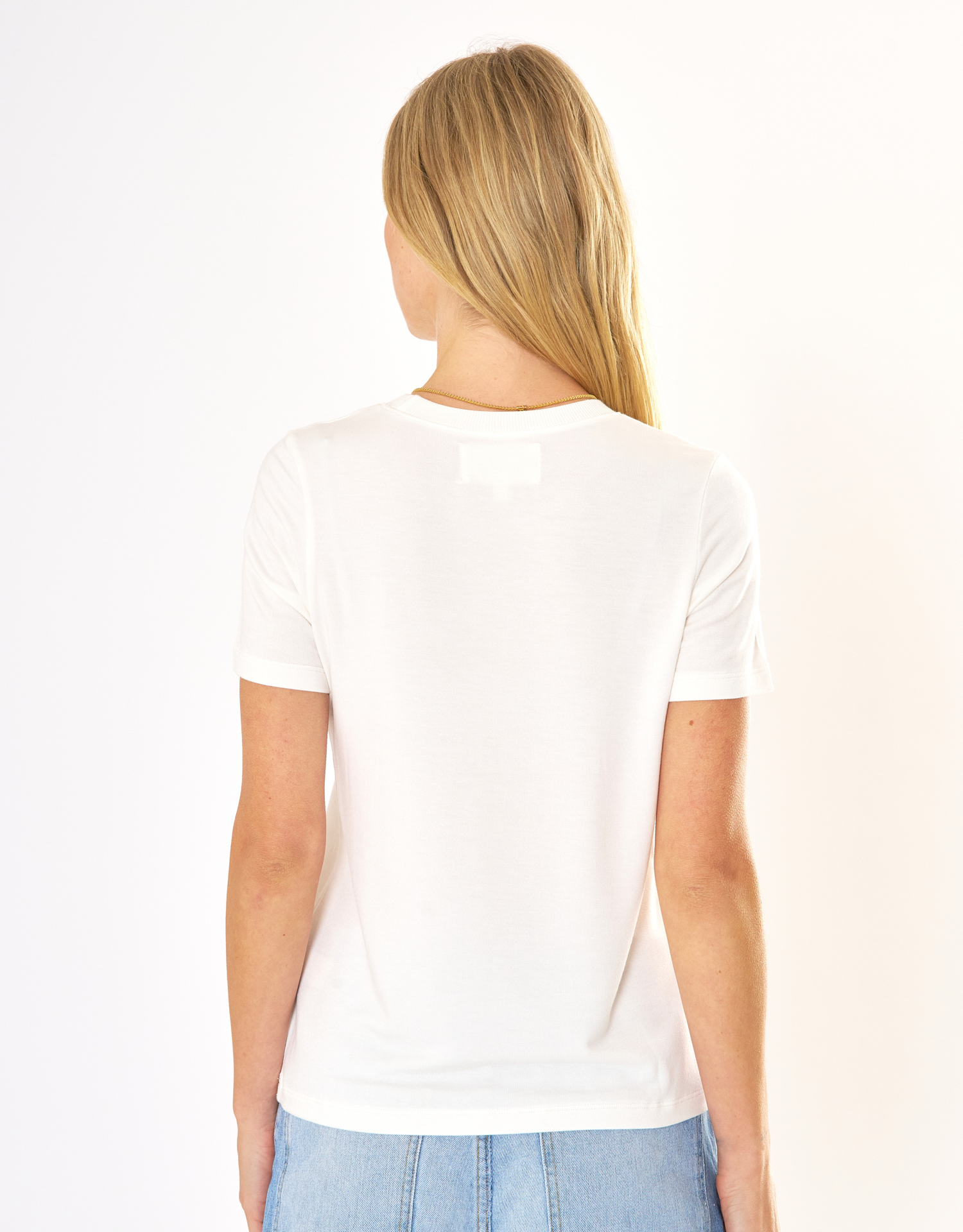 St. Tropez Crew Neck Tee - White