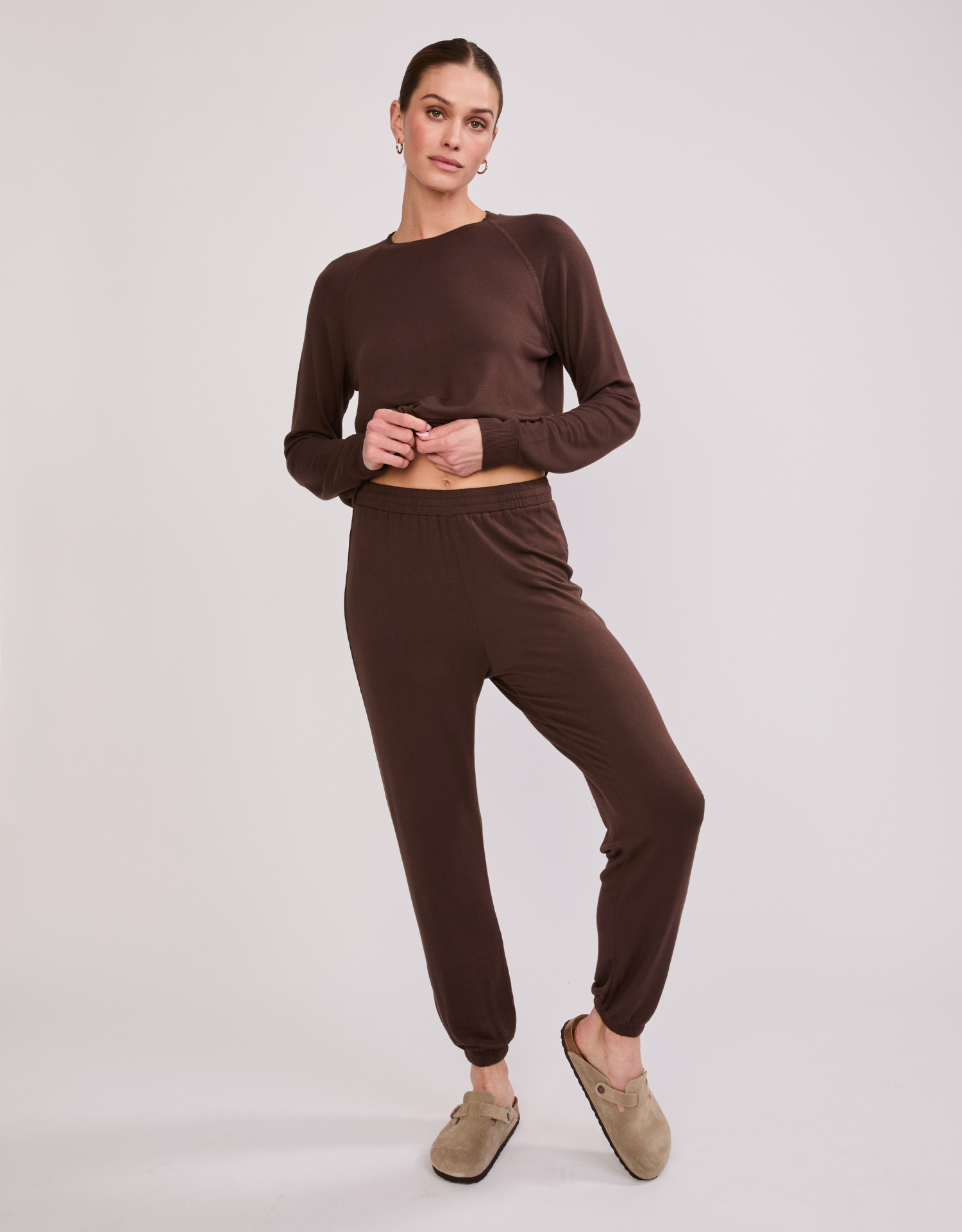 Alexandria Sweatpant - Espresso