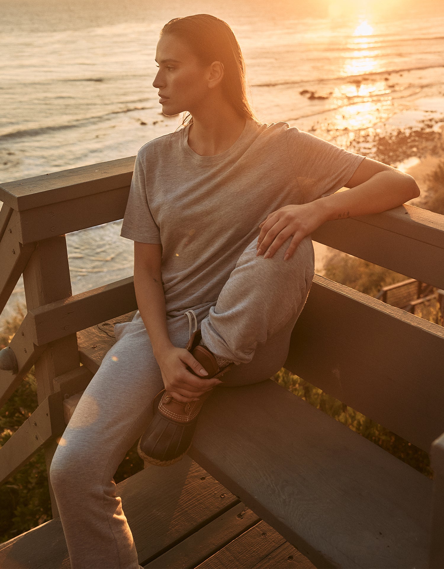 Los Angeles Jogger - Heather Grey