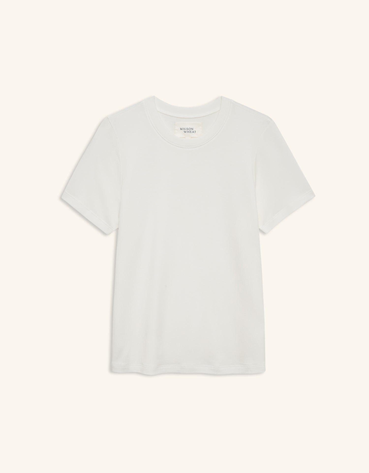 St. Tropez Crew Neck Tee - White