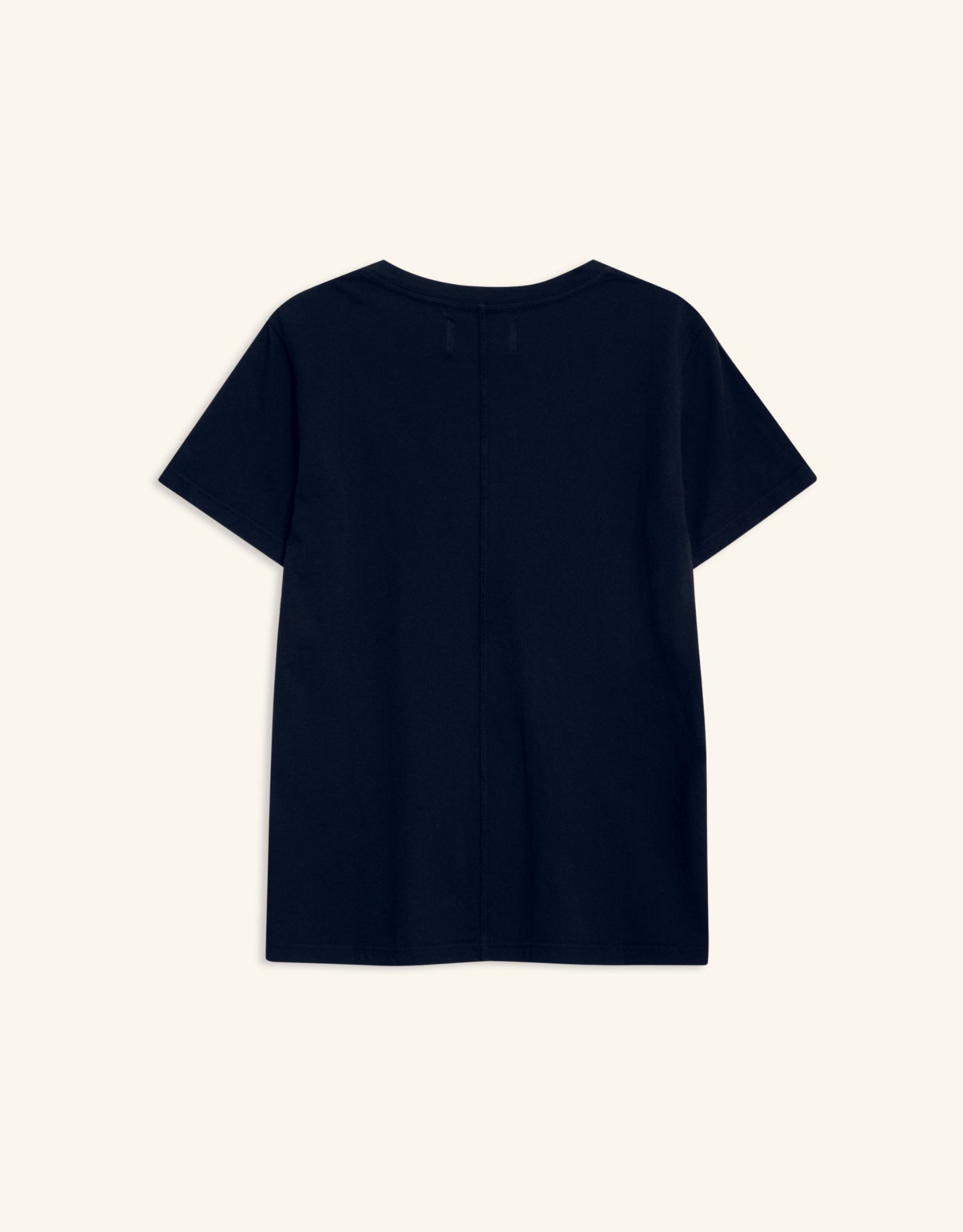 Charleston V Neck Tee - Navy