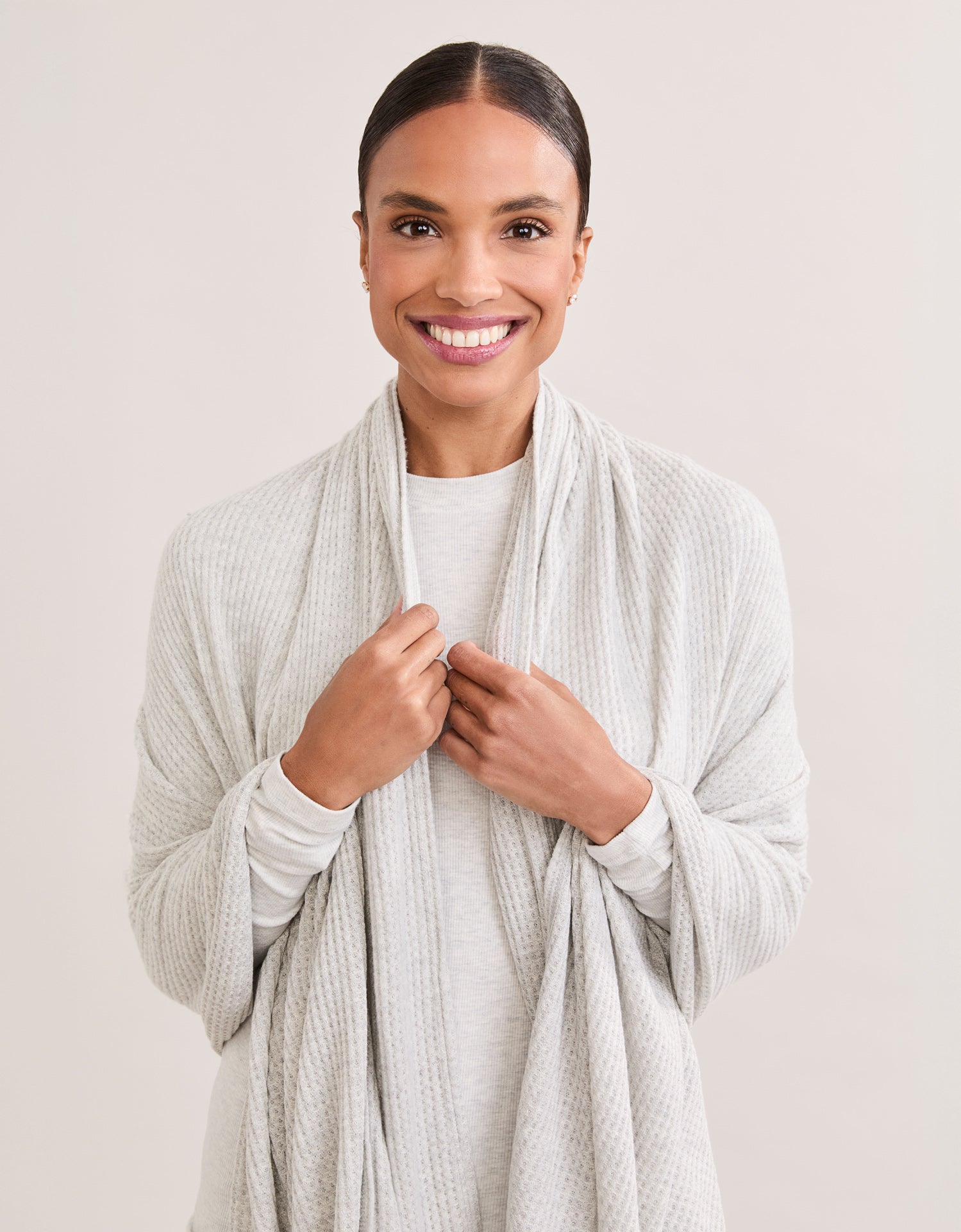Big Sky Wrap - Heather Ash