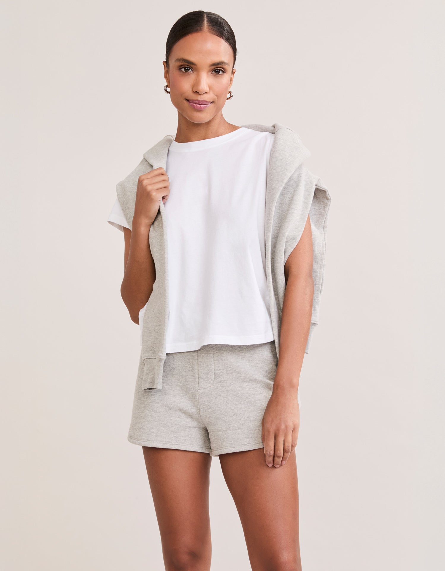 Charlotte Crew Neck Tee - White