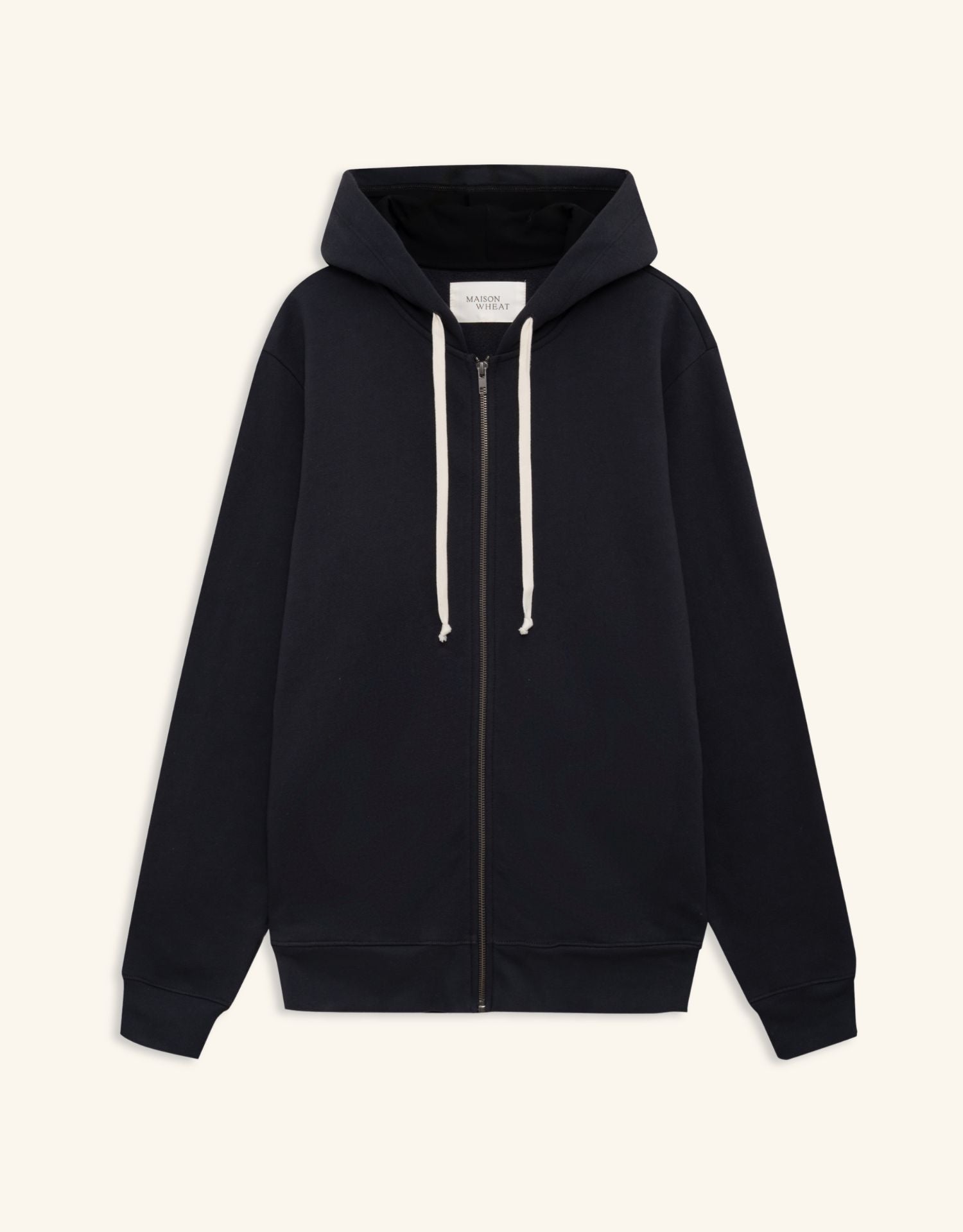 Georgetown Unisex Zip Hoodie - Washed Black