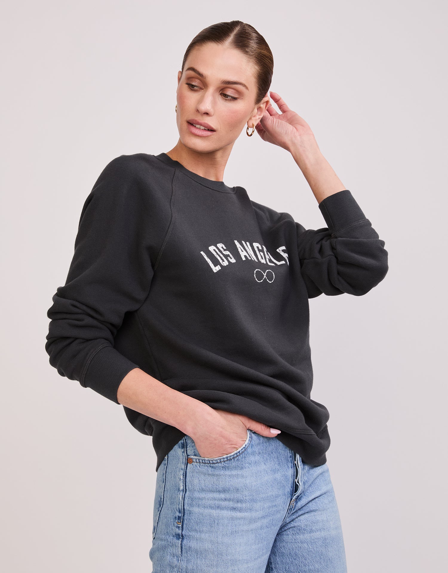 Los Angeles Forever Unisex Sweatshirt - Black