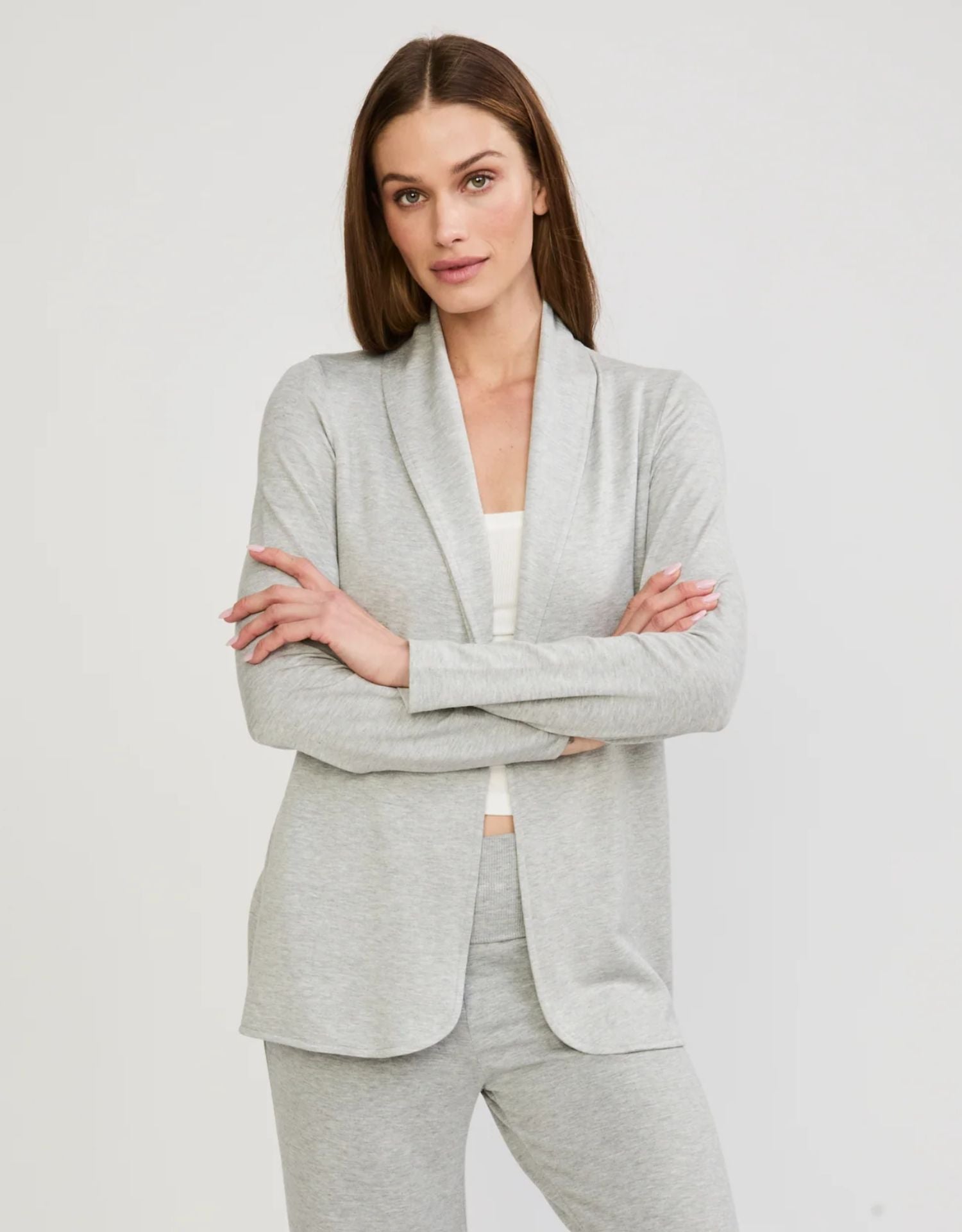 London Blazer - Heather Grey
