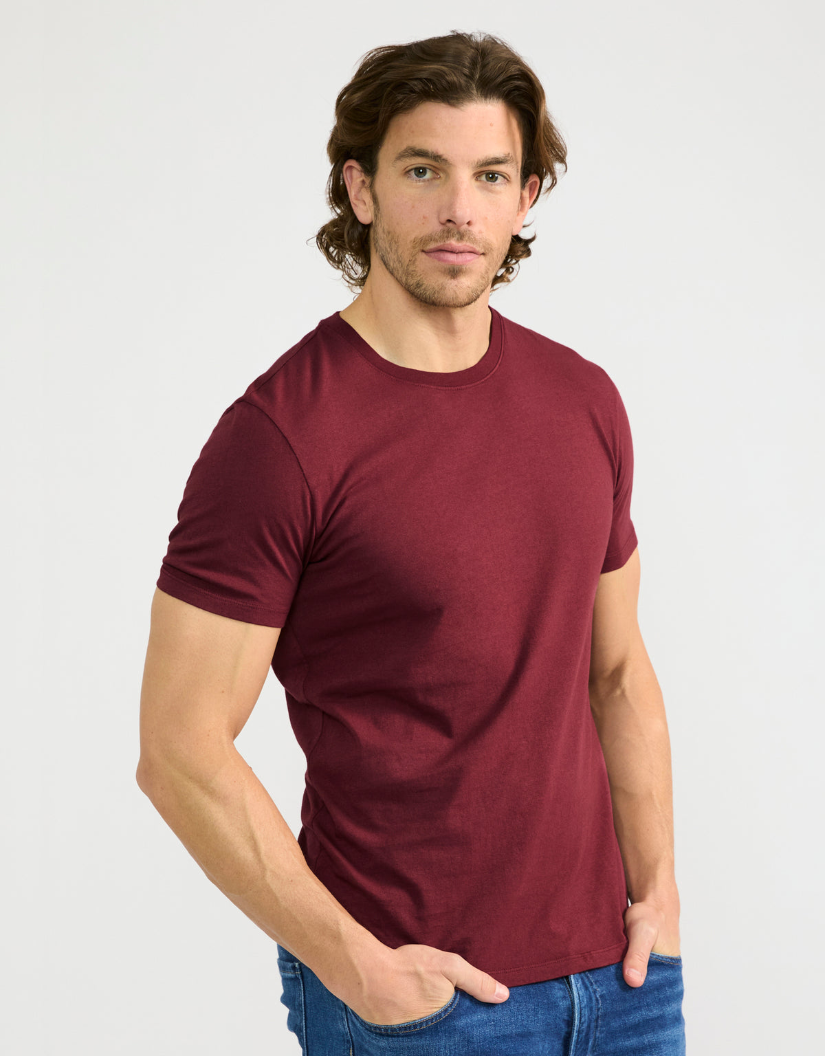 Ojai Tee - Garnet