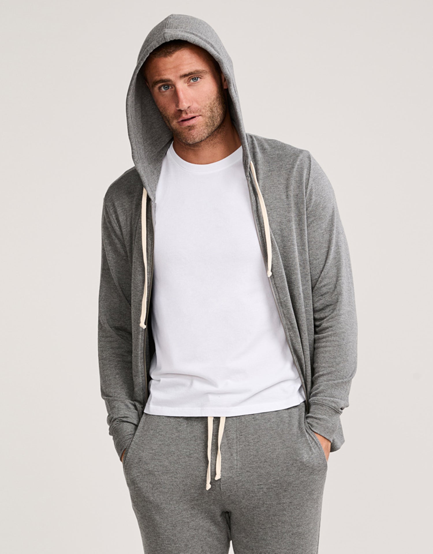 Richmond Unisex Zip Hoodie - Charcoal