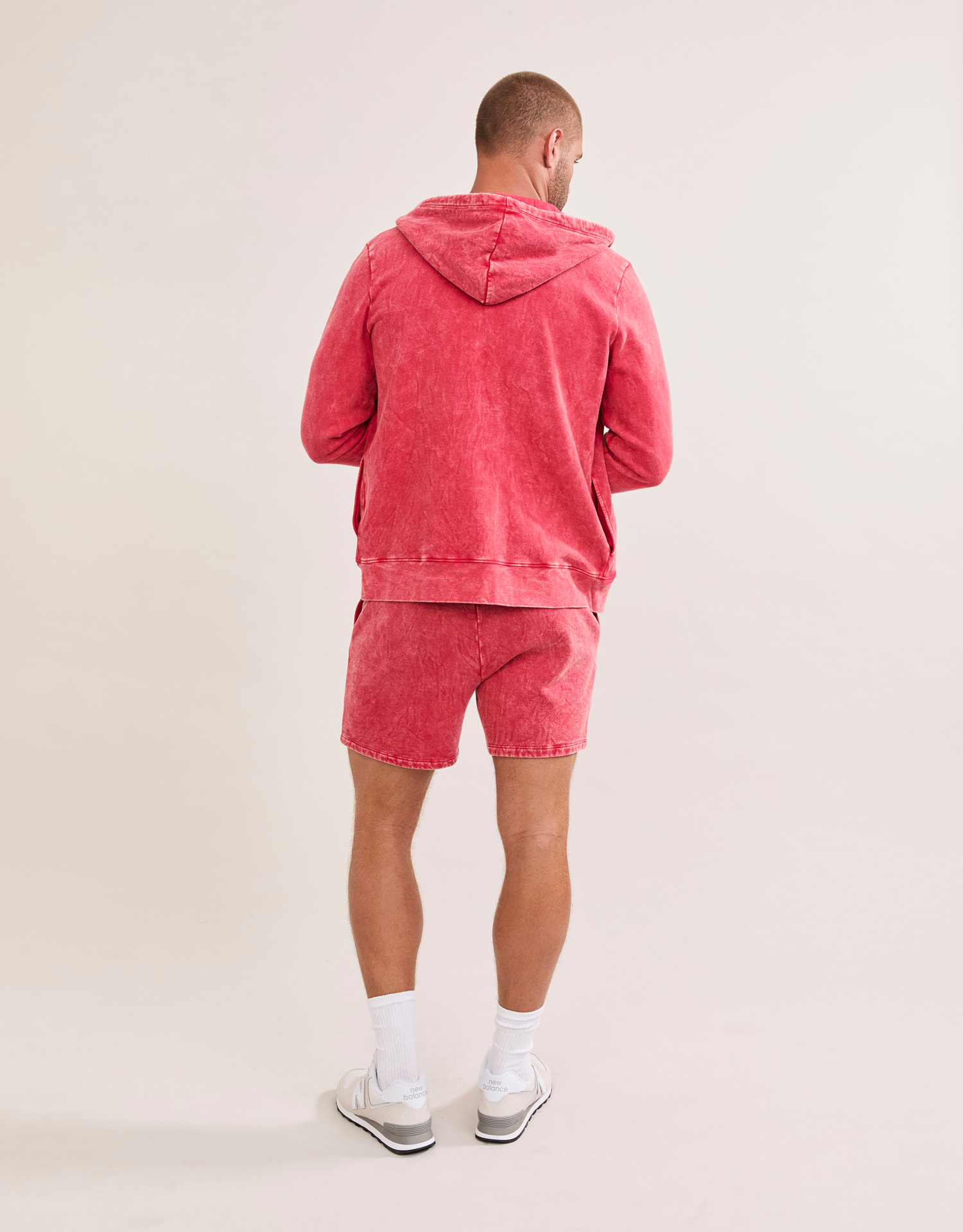 Georgetown Unisex Zip Hoodie - Cherry