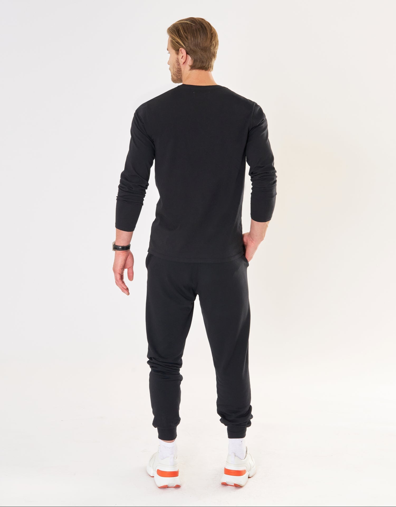 Venice Long Sleeve Tee- Black