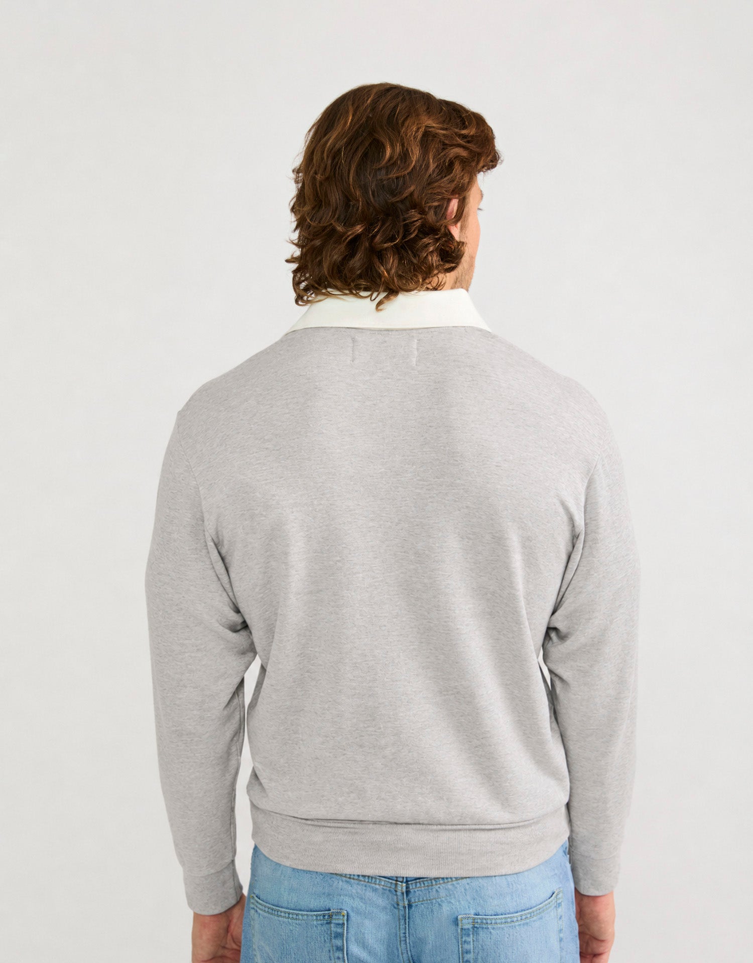 Wellington Rugby Polo - Heather Grey