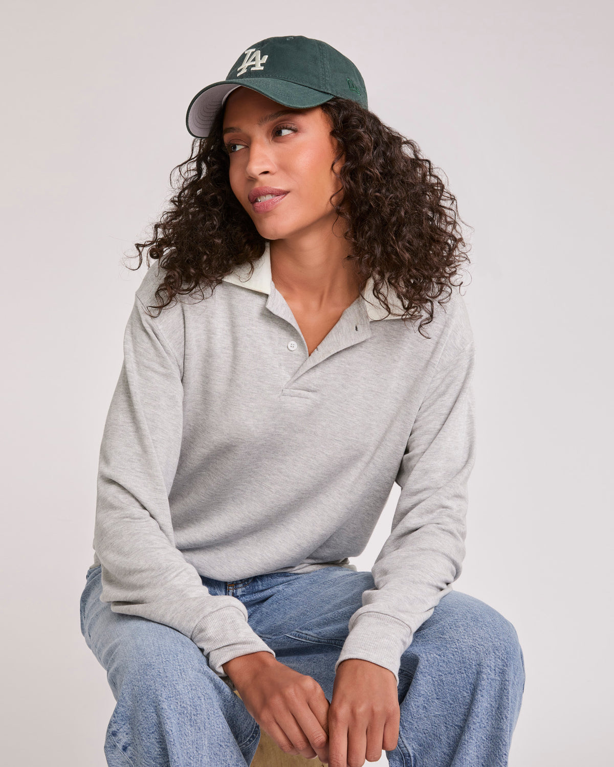 Wellington Rugby Polo - Heather Grey